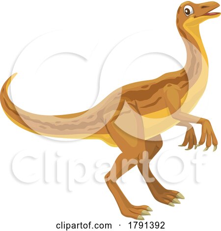 Gallimimus Ostrich Dinosaur by Vector Tradition SM