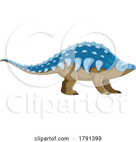 Panoplosaurus Dinosaur by Vector Tradition SM