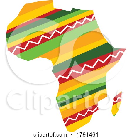 African Map by Vector Tradition SM
