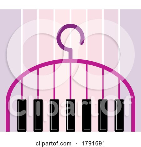 Musical Keyboard Icon by Lal Perera