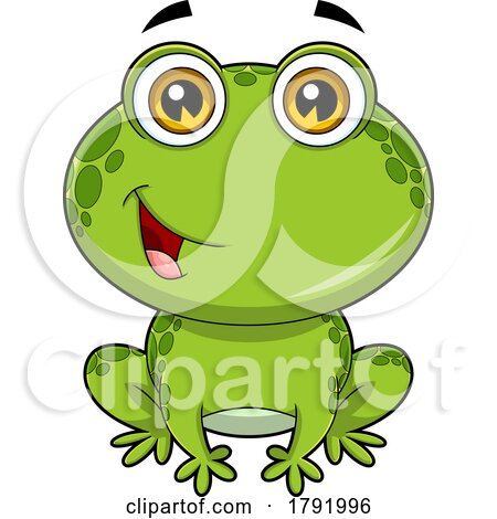Cartoon Frog by Hit Toon