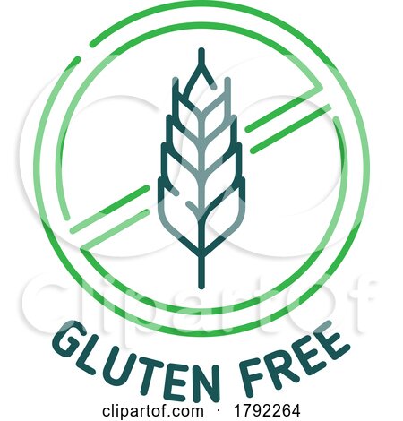 Gluten Free Food Allergy Design by Vector Tradition SM