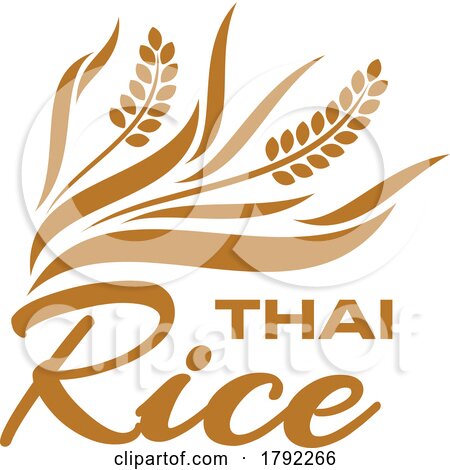Thai Rice Design by Vector Tradition SM