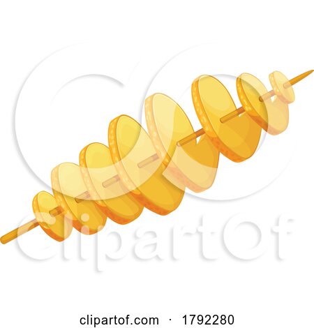 Tornado Potato Spiral by Vector Tradition SM