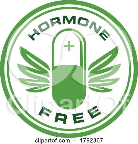 Hormone Free Label by Vector Tradition SM