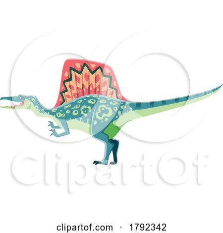 Spinosaurus Dinosaur by Vector Tradition SM