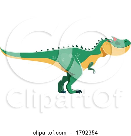 Allosaurus Dinosaur by Vector Tradition SM