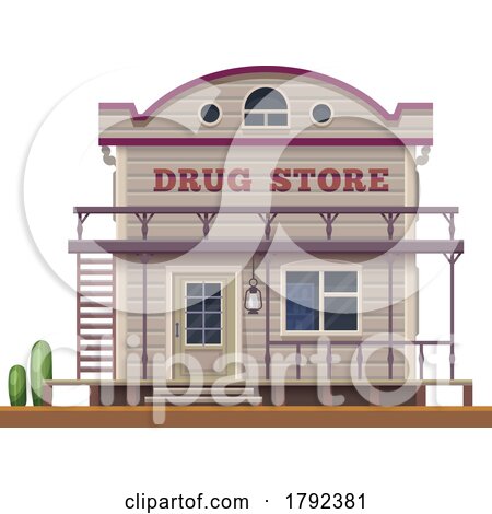 Wild West Drug Store by Vector Tradition SM