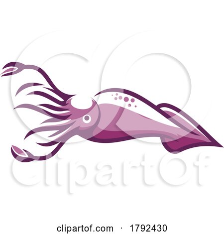 Purple Squid by Vector Tradition SM