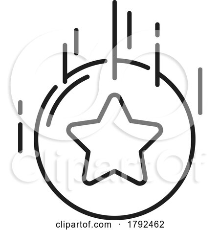 Star Coin Icon by Vector Tradition SM