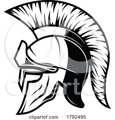 Knight or Spartan Helmet by Vector Tradition SM