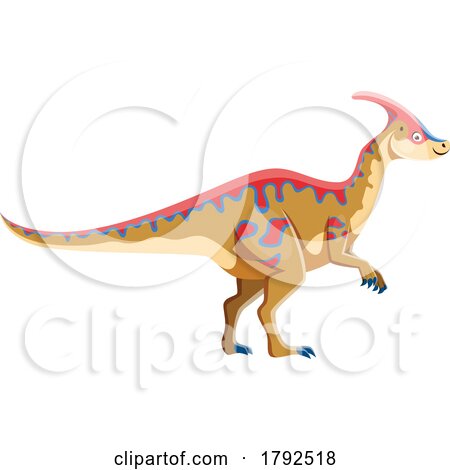 Parasaurolophus Dinosaur by Vector Tradition SM