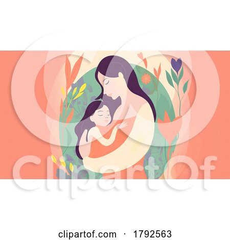Mothers Day Flat Design by chrisroll