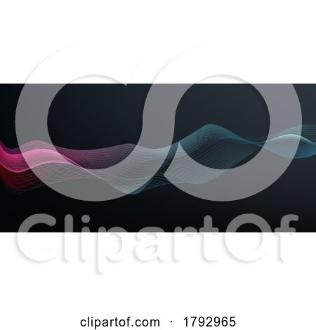 Background Abstract Lines Waves Pattern Design by AtStockIllustration