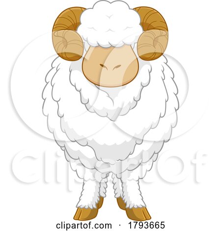 Cartoon Sheep by Hit Toon