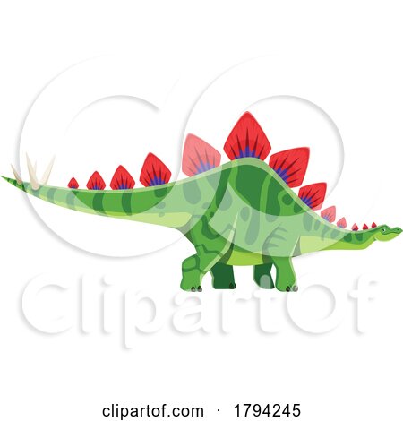 Stegosaurus Dinosaur by Vector Tradition SM
