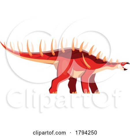 Kentrosaurus Dinosaur by Vector Tradition SM