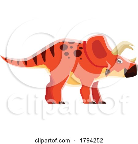 Arrhinoceratops Dinosaur by Vector Tradition SM