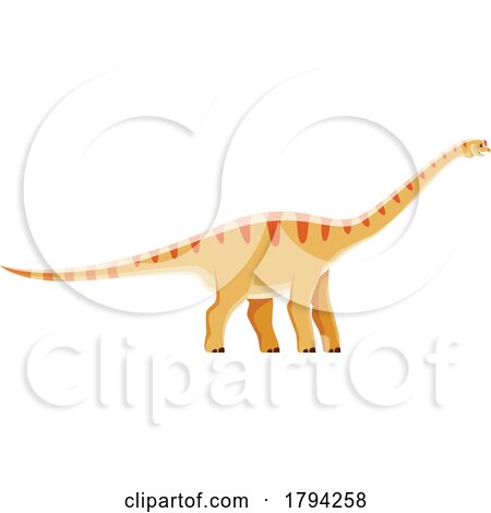 Aragosaurus Dinosaur by Vector Tradition SM