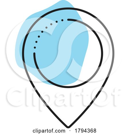 GPS Pin Design Element by Vector Tradition SM