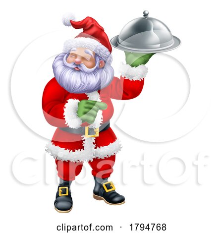 Christmas Santa Claus Father Christmas Food Chef by AtStockIllustration