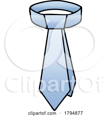Clipart Cartoon Neck Tie by lineartestpilot
