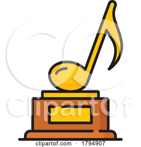 Music Trophy by Vector Tradition SM
