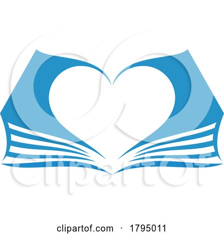 Book with a Heart by Vector Tradition SM