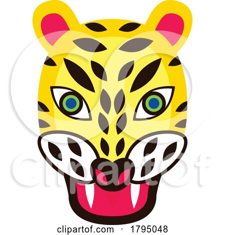Leopard Barranquilla Carnival Animal Mask by Vector Tradition SM