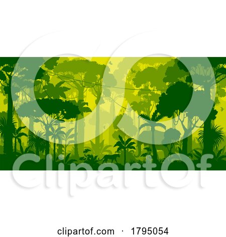 Jungle Background by Vector Tradition SM