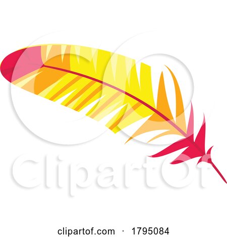 Barranquilla Themed Feather by Vector Tradition SM