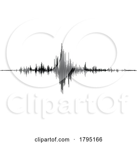 Earthquake Seismograph Wave by Vector Tradition SM