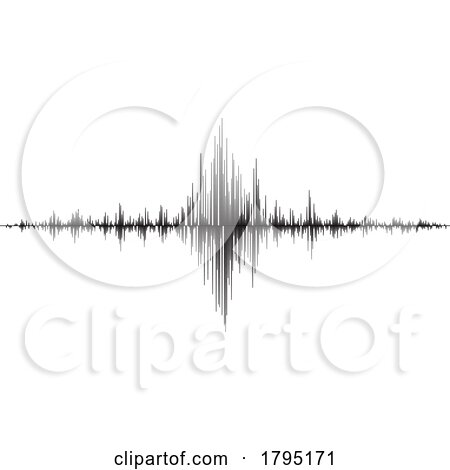 Earthquake Seismograph Wave by Vector Tradition SM