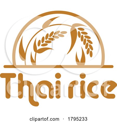 Thai Rice Design by Vector Tradition SM