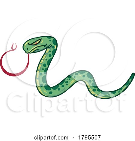 Cartoon Snake by Domenico Condello