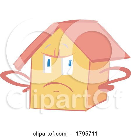 Cartoon Mad House Mascot by Domenico Condello