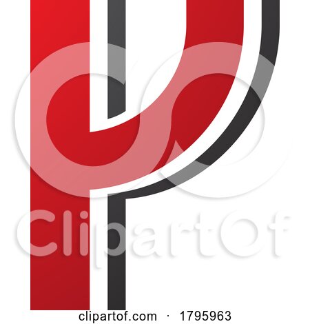 Red and Black Striped Shaped Letter Y Icon by cidepix