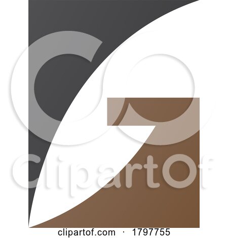 Brown and Black Rectangular Letter G Icon by cidepix