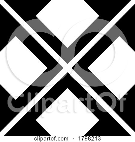 Black Arrow Square Shaped Letter X Icon by cidepix