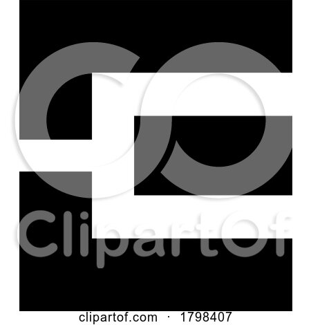 Black Rectangular Letter E Icon by cidepix