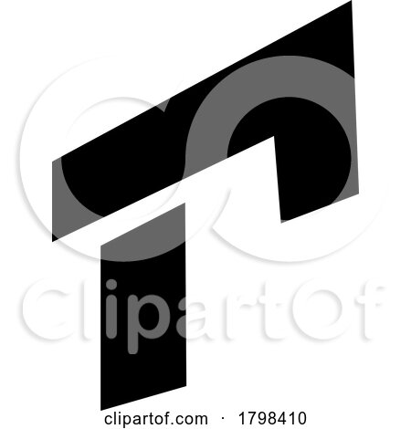 Black Rectangular Letter R Icon by cidepix
