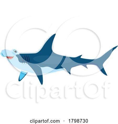 Hammerhead Shark by Vector Tradition SM