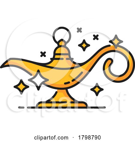 Magic Lamp by Vector Tradition SM
