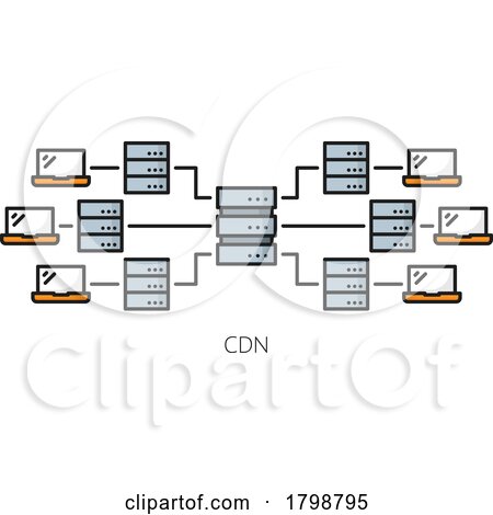 CDN Icon by Vector Tradition SM