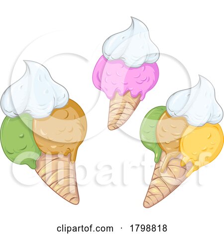Ice Cream Cones by Domenico Condello