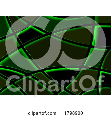 Background of a Green Mosaic by dero
