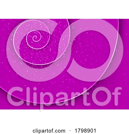 Background of a Purple Spiral by dero