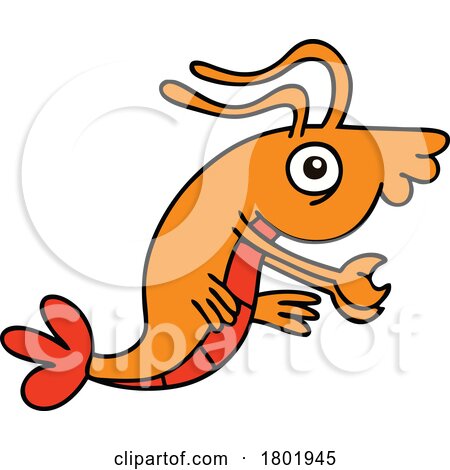 Cartoon Clipart Crayfish by lineartestpilot