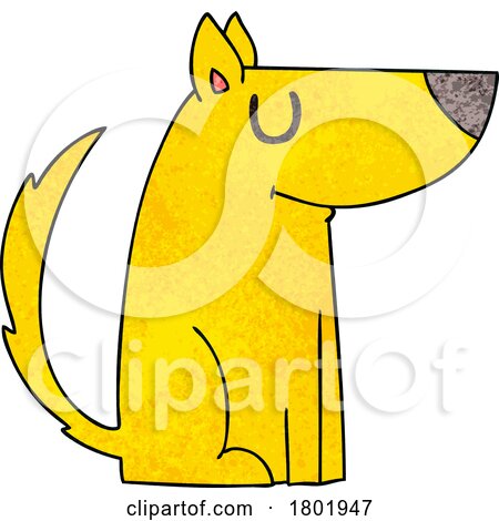 Cartoon Clipart Dog by lineartestpilot