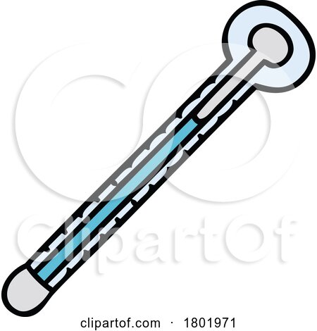Cartoon Clipart Thermometer by lineartestpilot